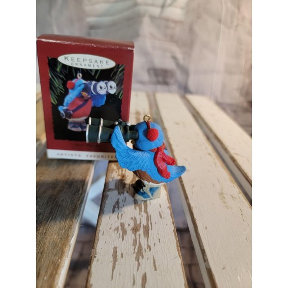 Hallmark Bird-Watcher 1993 Ornament xmas - Picture 2 of 5